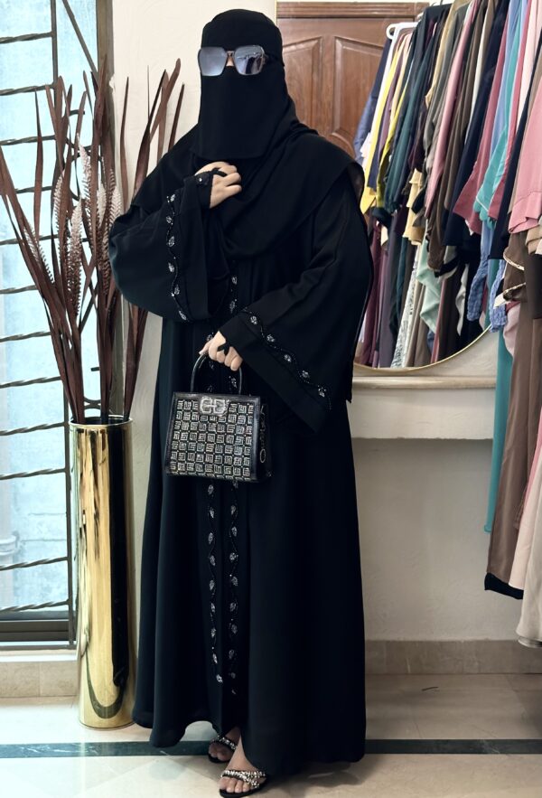 Luna Luxe-Hand Embellished Abaya