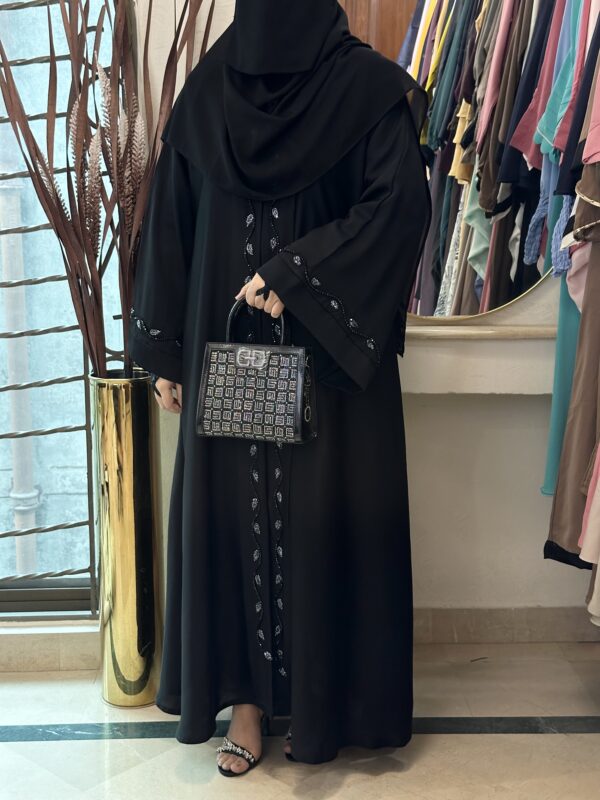 Luna Luxe-Hand Embellished Abaya - Image 2